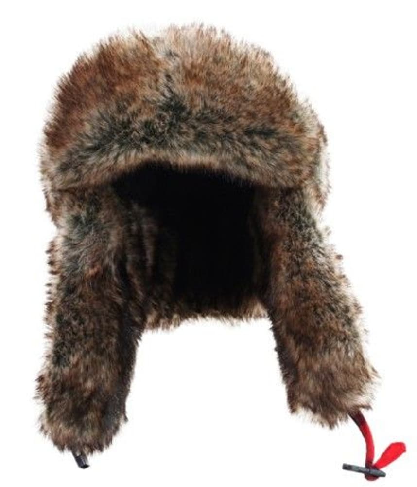 Flaps -talvihattu, musta/punainen, view: 1