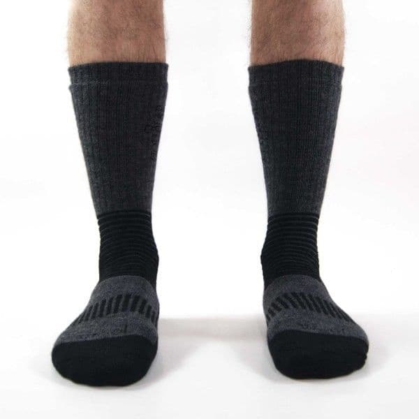 Ull Mid -merinosukat, harmaa, view: 1