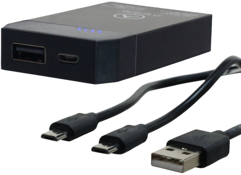 Heat -lämmitettävät hanskat (sis. 2kpl 3000mAh powerbankit), view: 1