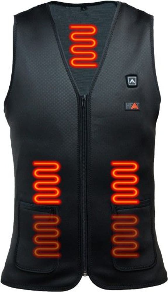 lämpöliivi virtapankilla, musta, view: 1