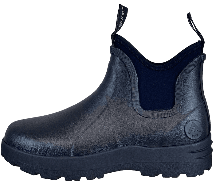 Sydney Jodhpurs Rubber/Neoprene Basic kumisaappaat, Black, view: 0