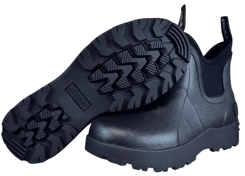 Sydney Jodhpurs Rubber/Neoprene Basic kumisaappaat, Black, view: 1