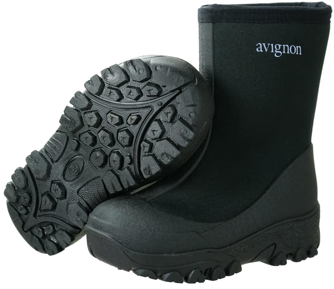 Kalix lasten talvisaappaat villavuorilla, vihreä, view: 1