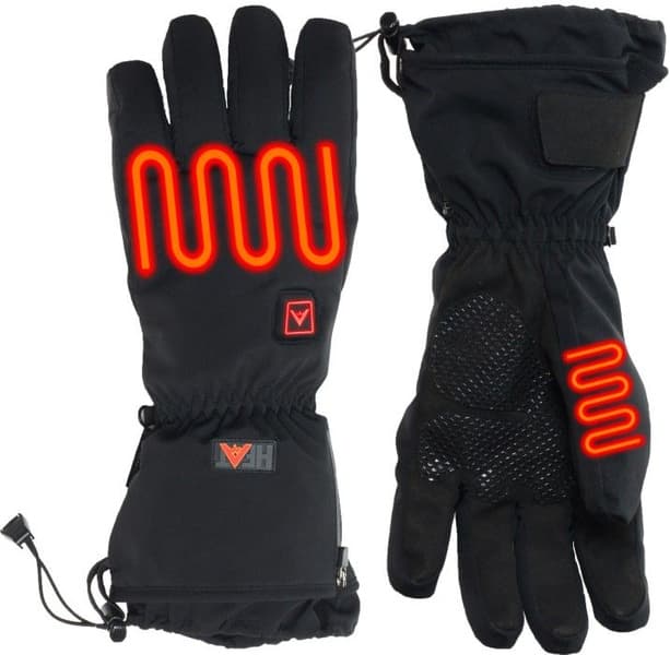 lämpökäsineet virtapankeilla, unisex, musta, view: 1