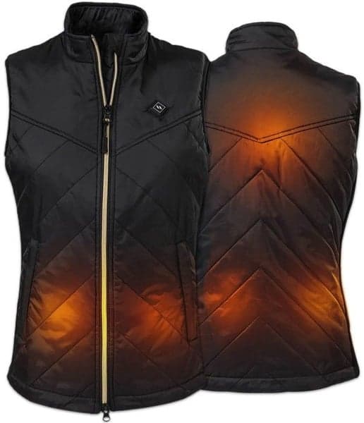 Back on Track Etna Heat Vest naisten lämpöliivi, Green, view: 4