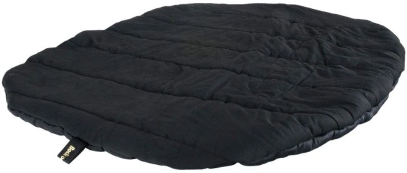 Back on Track ovaali koiran matkapeti, musta 50 x 60 cm, view: 1