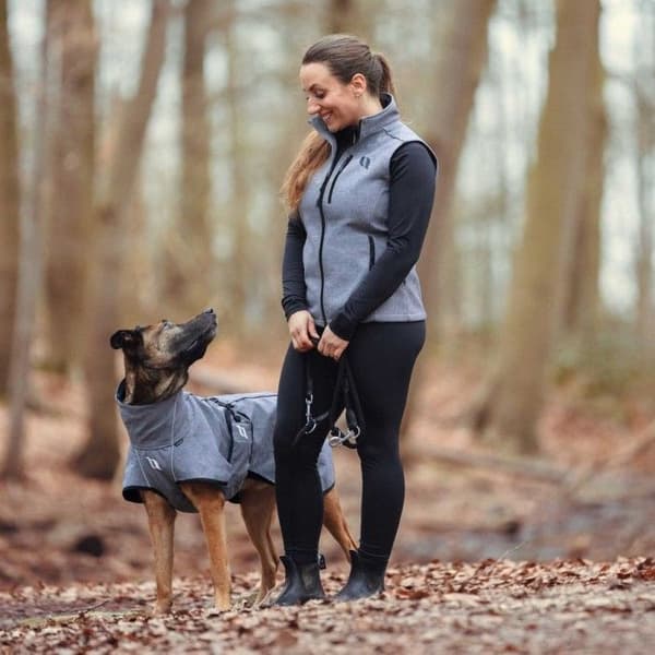 Back on Track Bark koiran takki, 25-35 cm, Grey, view: 4
