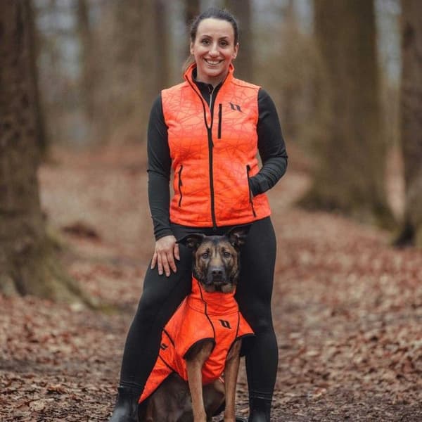 Back on Track Bark koiran takki, 25-35 cm, Orange, view: 7