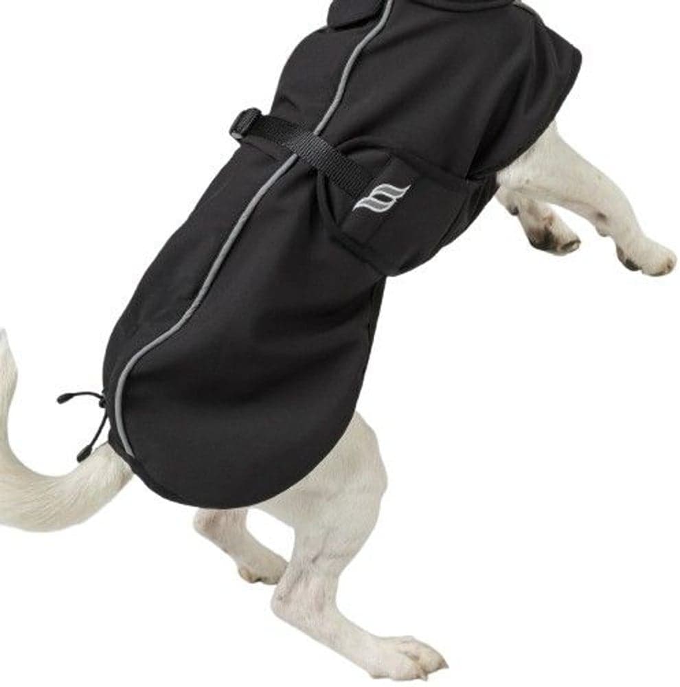 Back on Track Bark koiran takki, 70-90 cm, Black, view: 2