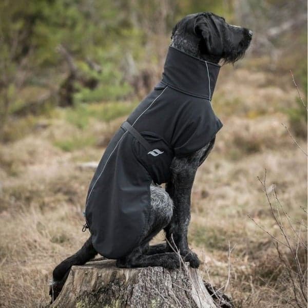 Back on Track Bark koiran takki, 70-90 cm, Black, view: 7