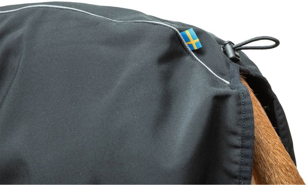 Back on Track Bark koiran takki, 70-90 cm, Black, view: 4