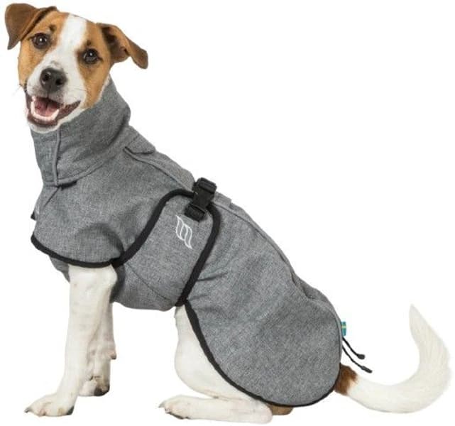 Back on Track Bark koiran takki, 70-90 cm, Grey, view: 2