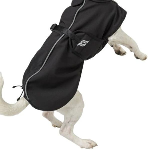 Back on Track Bark koiran takki, 55-65 cm, Black, view: 2