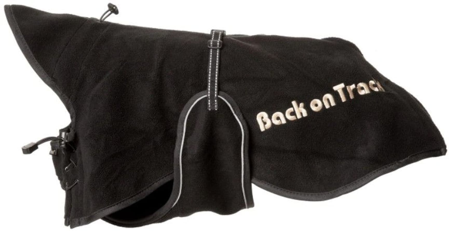 Back on Track koiran fleecetakki, musta 63-82 cm, view: 0
