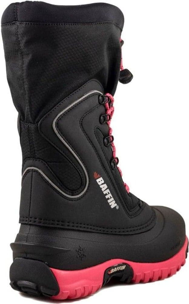 Flare naisten talvikengät, musta/pinkki, view: 2