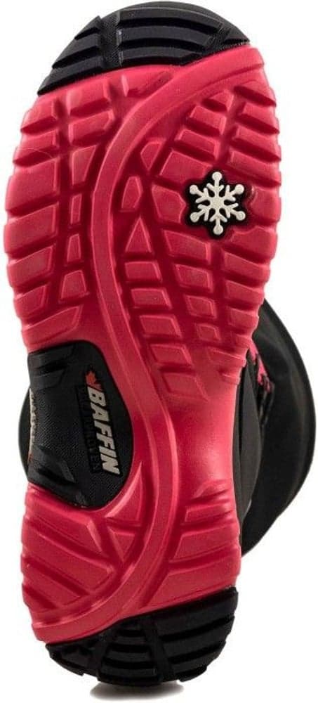 Flare naisten talvikengät, musta/pinkki, view: 3