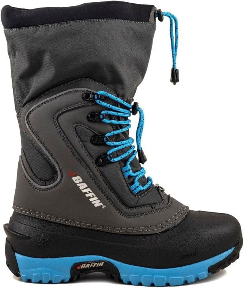 Flare naisten talvikengät, harmaa/sininen, view: 2