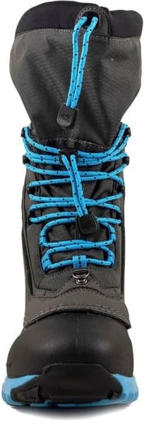 Flare naisten talvikengät, harmaa/sininen, view: 3