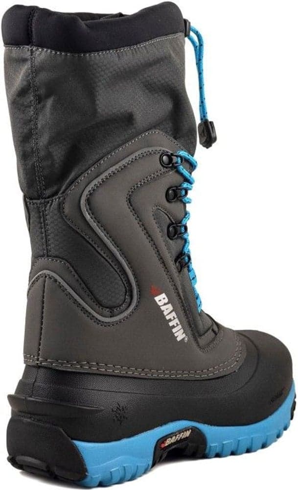 Flare naisten talvikengät, harmaa/sininen, view: 4