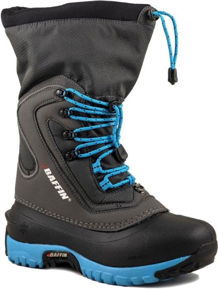 Flare naisten talvikengät, harmaa/sininen, view: 0