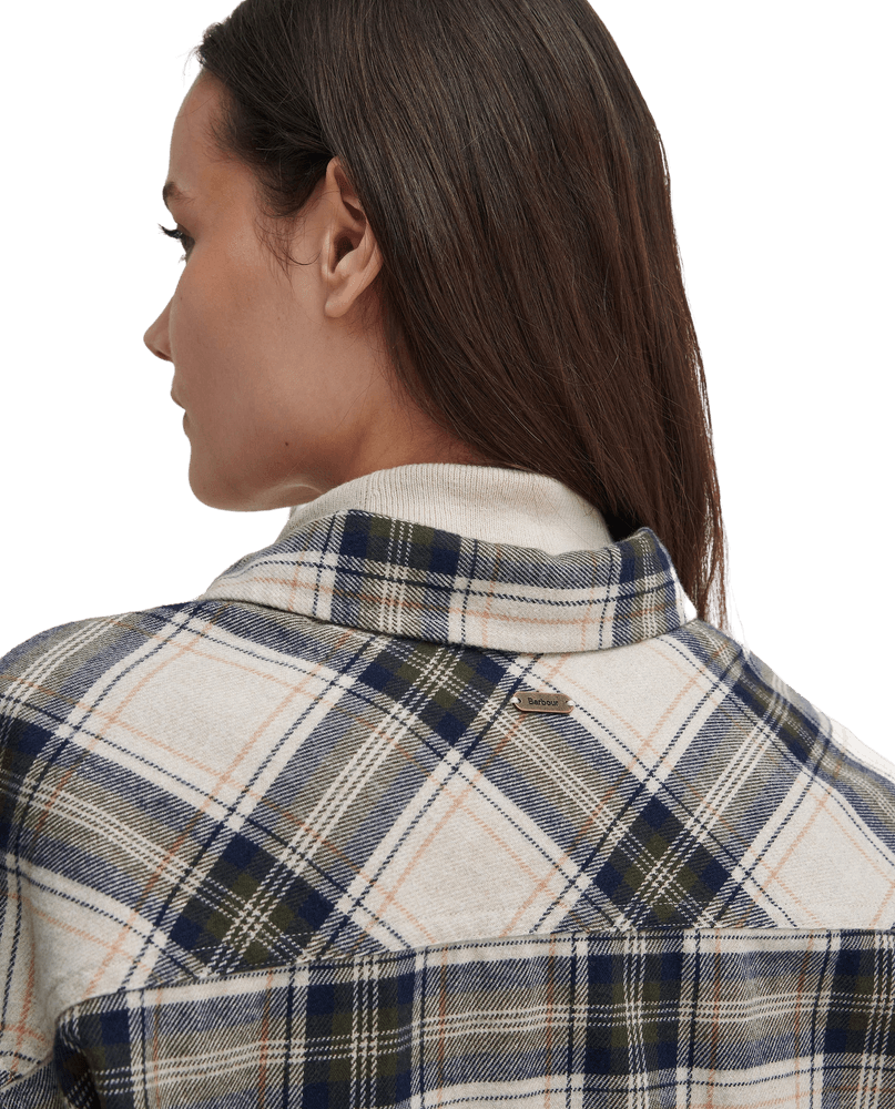 Highfield Check naisten paita, Sand, view: 2