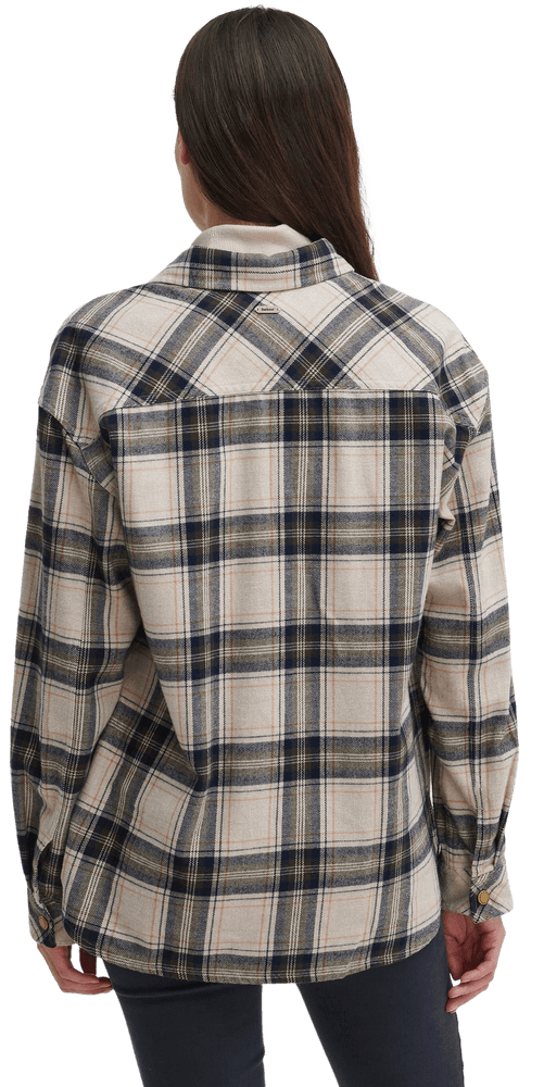 Highfield Check naisten paita, Sand, view: 4