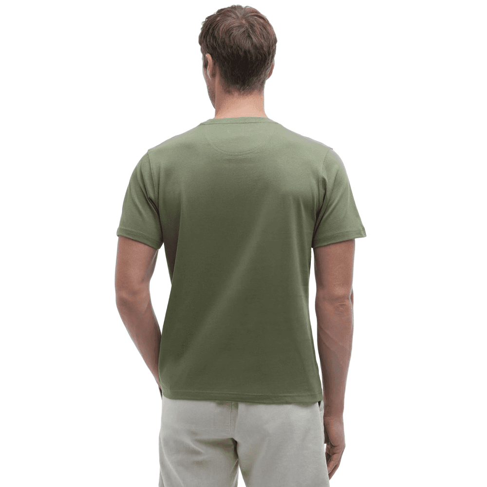 Sports t-paita, Burnt Olive, view: 2