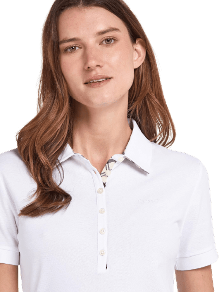 Portsdown Top naisten pikeepaita, White/Platinum, view: 1