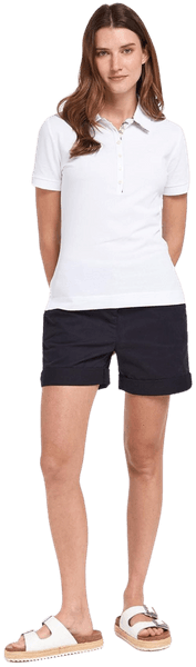 Portsdown Top naisten pikeepaita, White/Platinum, view: 4