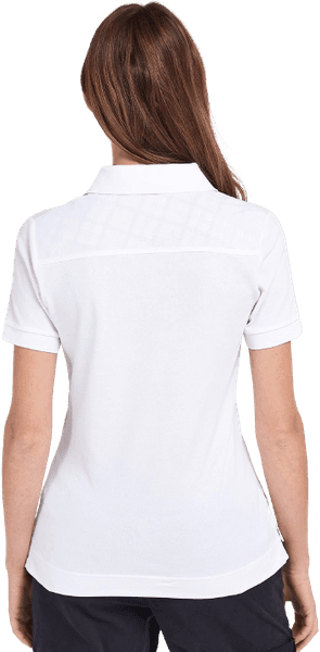 Portsdown Top naisten pikeepaita, White/Platinum, view: 3