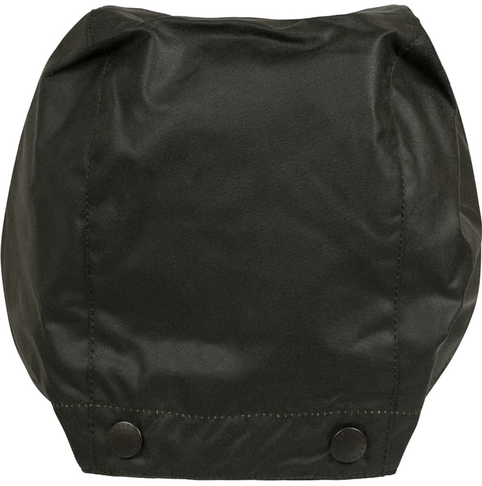 Wax Cotton Hood vahattu huppu, tummanvihreä, view: 1