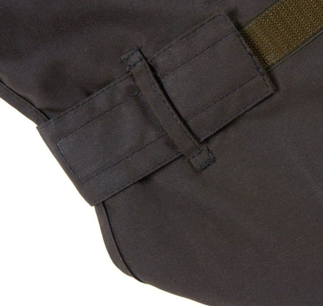 2 in 1 Wax Dog Coat koiran takki, Olive/Brown, view: 2