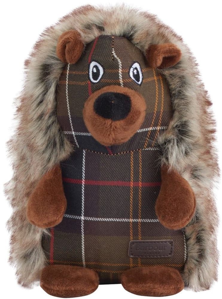 Dog Hedgehog Toy koiran pehmolelu, Brown/Tartan, view: 0