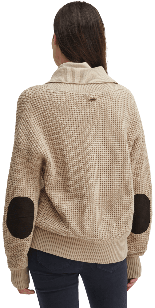 Woodside Knit naisten pusero, Oatmeal/Hessian Tart, view: 4