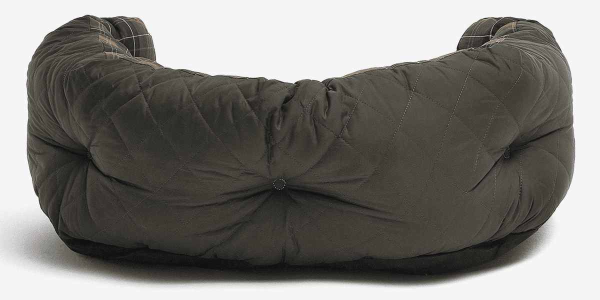 Quilted Dog Bed 30'' Olive, view: 1