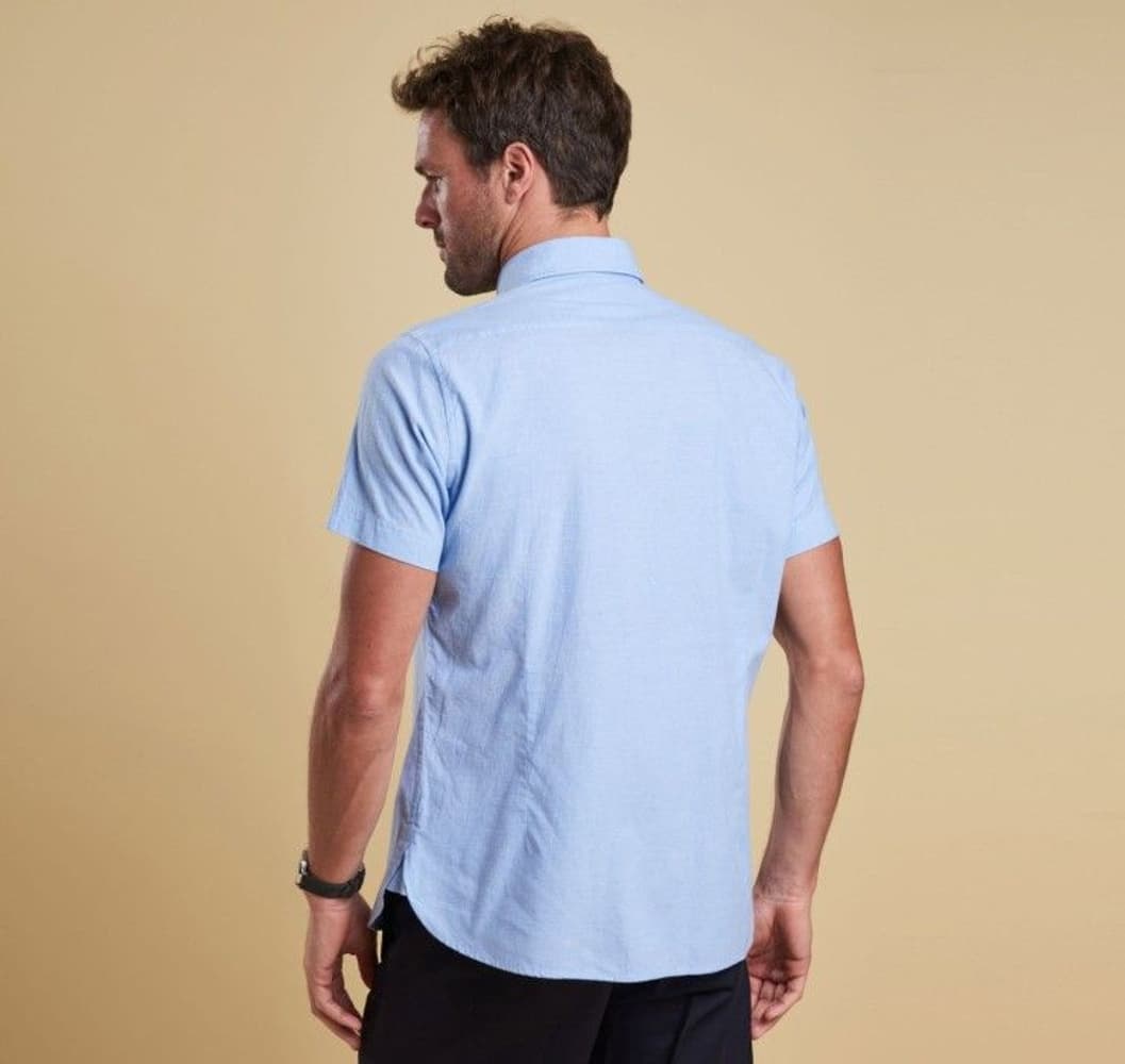 Casey S/S Shirt Tailored Fit -miesten paita, sininen, view: 4