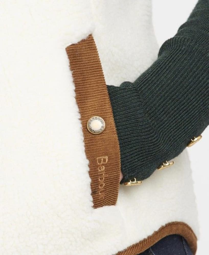 Burford Fleece naisten fleeceliivi, valkoinen, view: 6