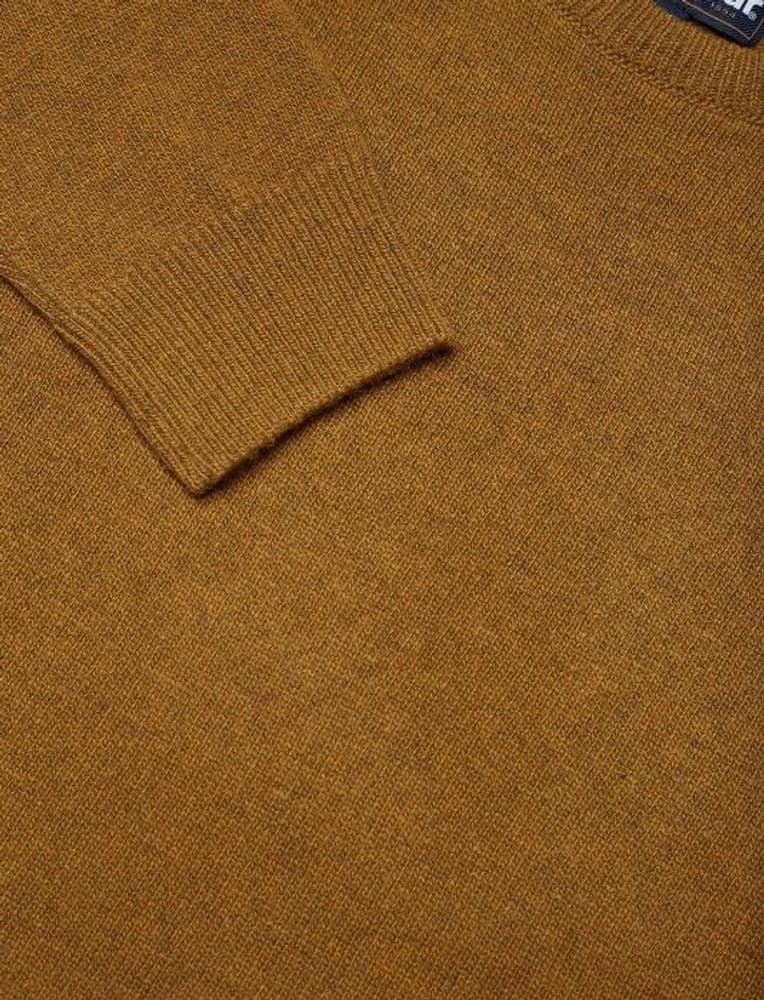 Patch Crew Sweater villapaita, Antique Gold, view: 2