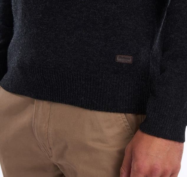 Miesten Patch Crew Grey, view: 2