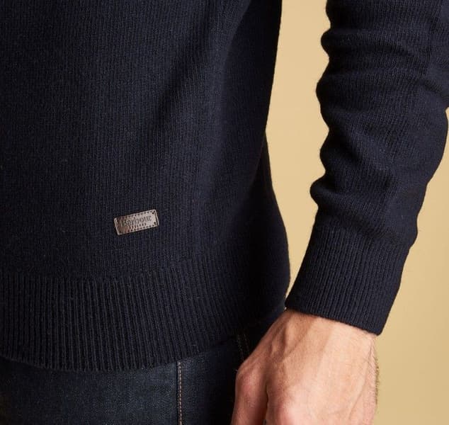 M's Patch Crew Neck Navy, view: 1