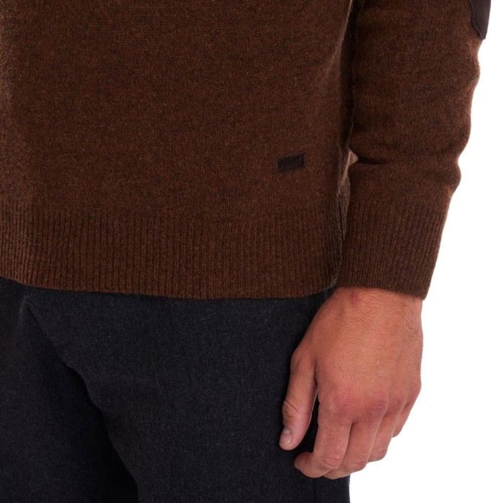 Patch Crew villapaita, ruskeapunainen, view: 6