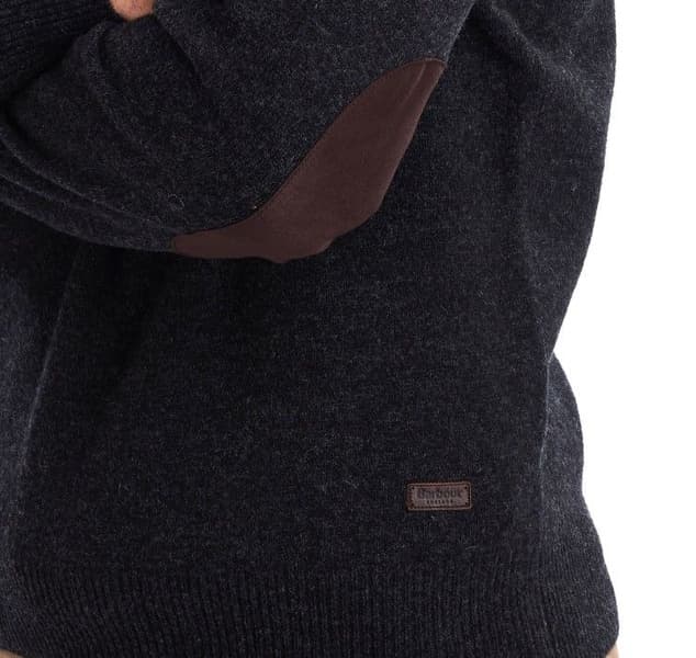 Miesten Patch Crew Grey, view: 3