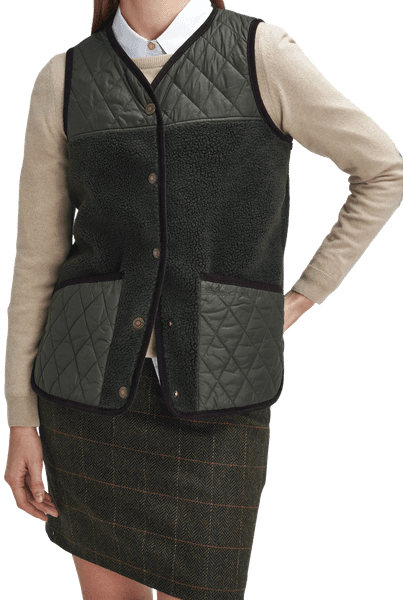 Brambles Gilet naisten liivi, Olive/Classic, view: 1