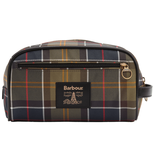 M's Tartan Washbag Classic/Beacon, view: 0
