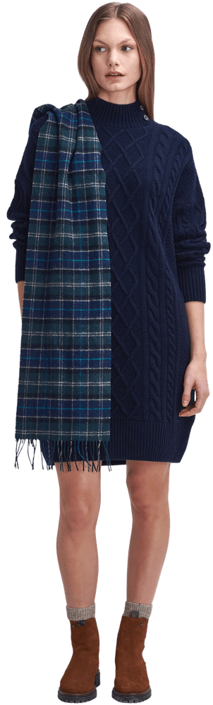 Clarence Dress mekko, Navy Woodland Floral, view: 5