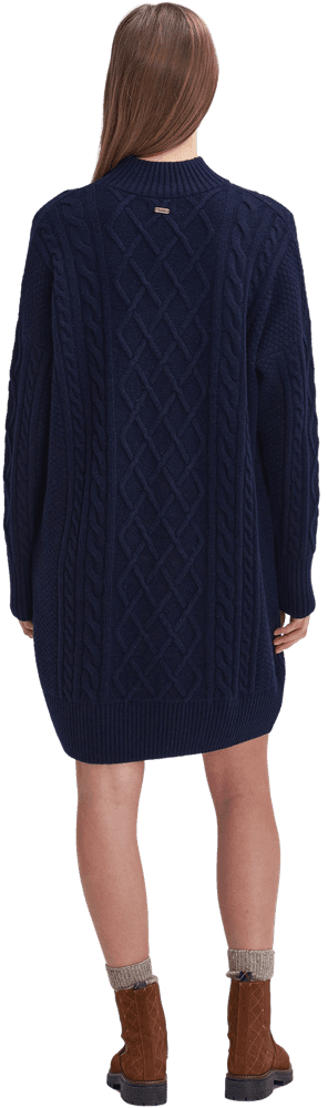 Clarence Dress mekko, Navy Woodland Floral, view: 3