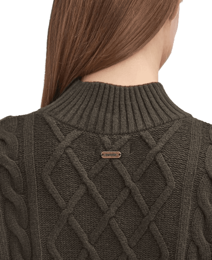 Clarence Dress mekko, Olive, view: 2