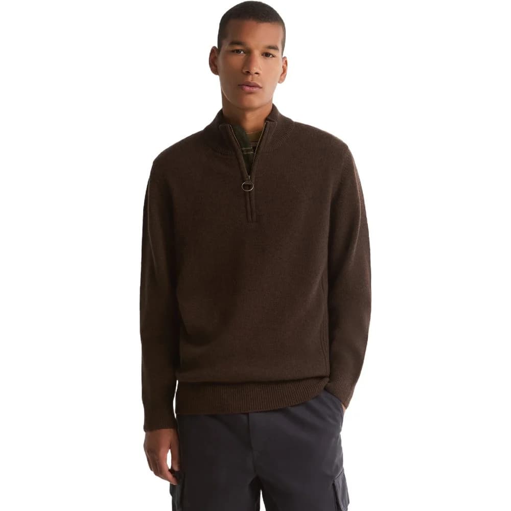 M's Holden Half Zip Dark Oak, view: 2