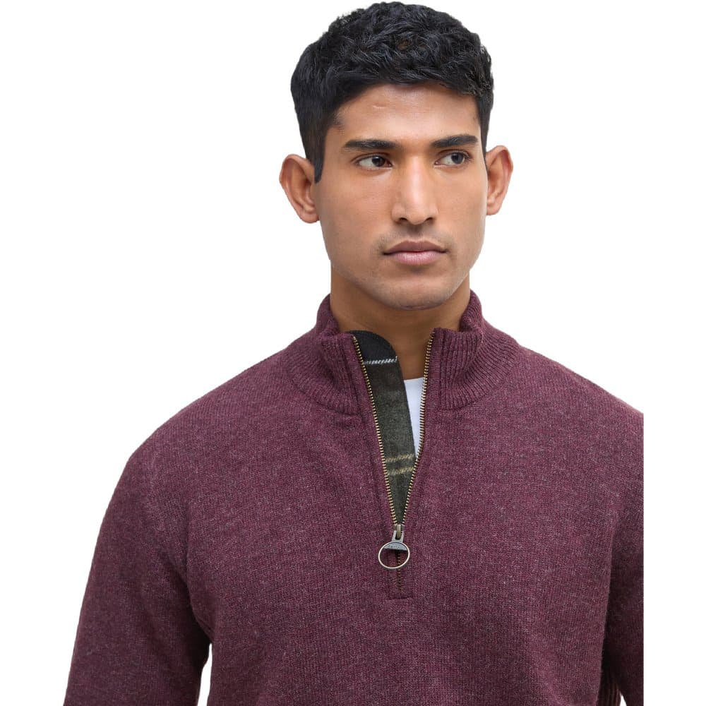 M's Holden Half Zip Ruby Marl, view: 4