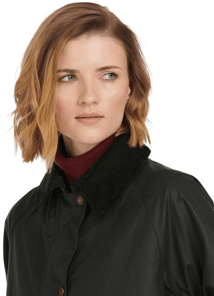 Tain Wax Jacket naisten takki, Sage, view: 1